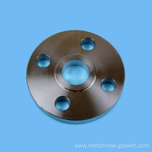 Flat welded plate flange PN25